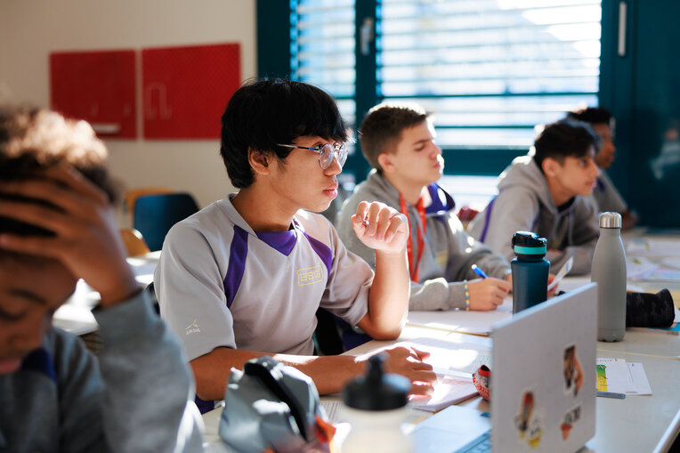 students in the classroom